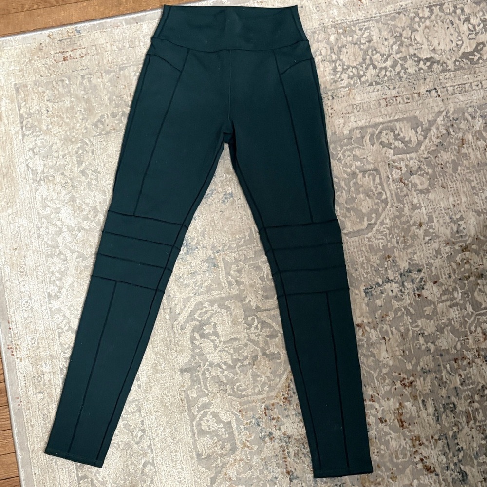 ALO Yoga dark forest green  High-Waist Leggings